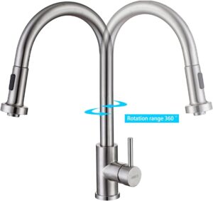 Robinet de cuisine ONECE douchette extractible 360° 2 jets