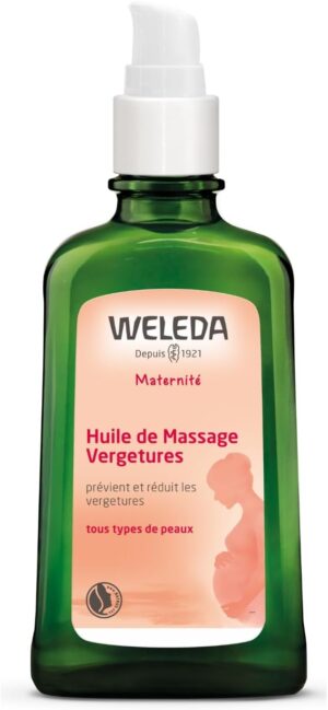 Huile de Massage Vergetures WELEDA – Prévient et réduit
