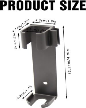 Support Pour Fer a Lisser - Support Mural Pour SeChe-Cheveux, Pour Fer a Friser, Lisseur. Porte-Outils En MeTal, Porte-Outils Mural,