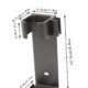 Support Pour Fer a Lisser - Support Mural Pour SeChe-Cheveux, Pour Fer a Friser, Lisseur. Porte-Outils En MeTal, Porte-Outils Mural,