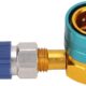 Adaptateur rapide Qiilu R1234YF vers R134A aluminium