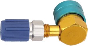 Adaptateur rapide Qiilu R1234YF vers R134A aluminium