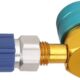 Adaptateur rapide Qiilu R1234YF vers R134A aluminium