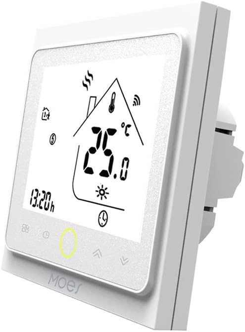 MOES Smart WiFi Thermostat Temperature Controller, Smart LifeTuya APP Remote Control for Heating Water Gas Boilers 52 Programmable