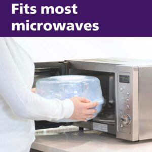 51OQLxM5WqL._AC_SL1000_.jpg Philips Avent Sterilisateur micro-ondes a vapeur (modele SCF28102)