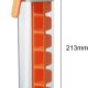 51QWa7ENMGL._AC_SL1500_.jpg Moule à glaçons 6 carrés orange, passe au lave-vaisselle