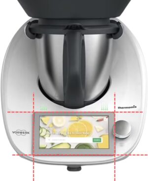 Verre trempé Thermomix TM6 PHONILLICO Pack 2 anti-rayure