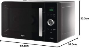 Four micro-ondes Whirlpool modèle JQ 280 SL/MB Noir