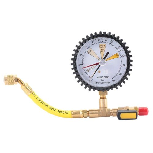 Nimoa Pressure Gauge, Air Conditioning Manometer, Air Conditioning Manometer, Air Conditioning Pressure Gauge Nitrogen Pressure Gaug