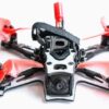 EMAX Tinyhawk 3 Plus Freestyle Drone RTF Kit Ready To Fly FPV Analogique Drone Mini Racing Quadricoptere Cadre en Fibre de Carbone D