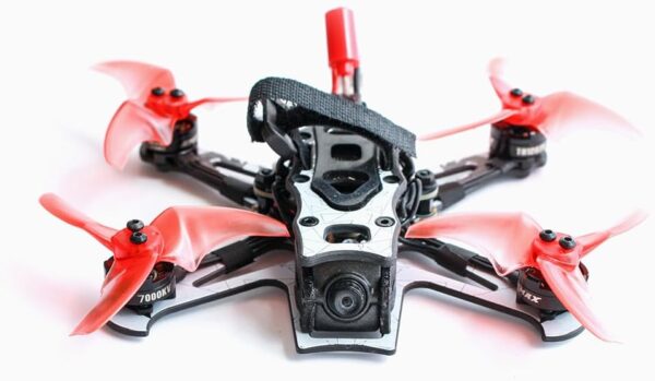 EMAX Tinyhawk 3 Plus Freestyle Drone RTF Kit Ready To Fly FPV Analogique Drone Mini Racing Quadricoptere Cadre en Fibre de Carbone D