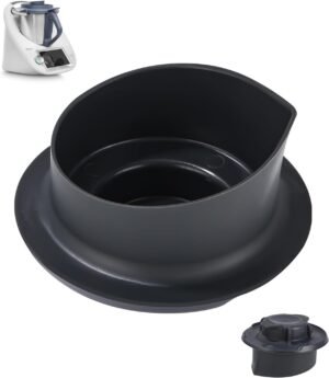 Tasse a Mesurer pour Thermomix TM6 TM5, Couvercle du Gobelet Doseur TM5 TM6 avec Graduation 100ml et 50ml pour Gobelet Soseur Thermo