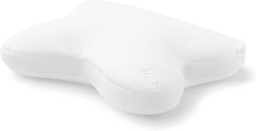 TEMPUR Ombracio Coussin de Couchage Ergonomique en Forme de Papillon, fermete Moyenne, 60 x 50 x 10 cm, Blanc