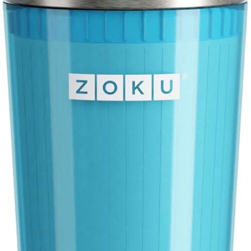 Zoku ZK121-TL Cafe Ice Maker Plastic Turquoise 45 x 35 x 25 cm 325 ml