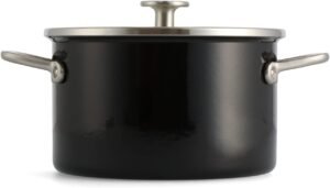 Faitout KitchenAid 20 cm (3,7 L) Noir Onyx - acier émaillé