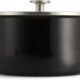 Faitout KitchenAid 20 cm (3,7 L) Noir Onyx - acier émaillé