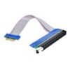 YC CY PCI-E Express 1 x to 16 x Extension Flex Extension Cable Converter Adapter Riser Card 20 cm