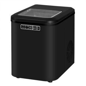 Machine à glaçons WOLTU 12 kg/24h autonettoyante noire