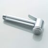 Ibergrif M20282 Toilet Shower Kit with Wall Mount and 1.2 m Hose, Silver Chrome Finish - Hygienic Shower for Toilet and Cleaning