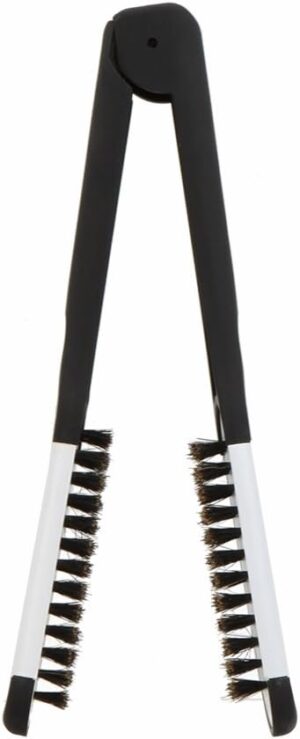 Anself Brosse a Lisser Brosse a Defriser Professionnelle Brosse Recto Verso Lissage de Cheveux, Outils de Coiffure,Pince de Peigne d