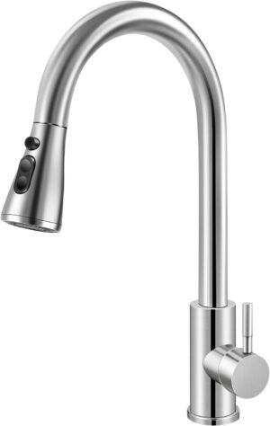 Robinet de cuisine mitigeur douchette extractible Llizuia