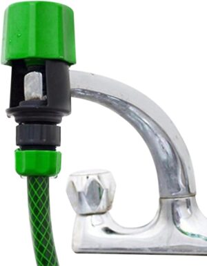 ECYC Outil D'Adaptateur De Connecteur De Tuyau De Tuyau D'Arrosage De Jardin De Cuisine D'Arrosage, plastique ABS, Vert
