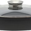 Elo 8668026 Mijoteuse carree avec couvercle en verre 28 cm, Faitout, Plat de service, Cocotte en fonte, Convient a tous types de feu