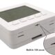 Thermostat digital LEDLUX LL0250 pour chaudière gaz 2xAA