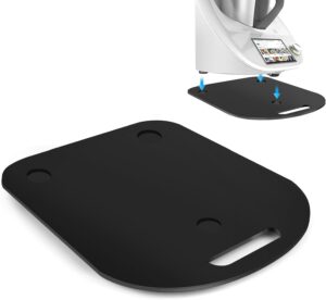 Planche Coulissante pour Thermomix TM6 TM5, Planche Coulissante, Acrylique Planche pour Thermomix TM6 TM5, Stable et Facile a Deplac