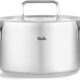 Fissler Collection Pure Faitout En Acier Inoxydable (20 cm, 3,6 l) Avec Couvercle Metallique Et Graduation Interieure, Compatible In