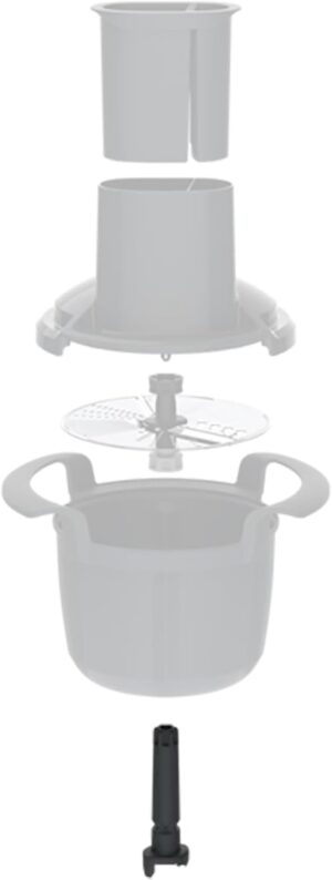 Pour Decoupe Minute Thermomix TM5 TM6, tige arbre de transmission axe piece de rotation