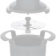 Pour Decoupe Minute Thermomix TM5 TM6, tige arbre de transmission axe piece de rotation