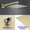 imiiHO 050 Wall shower 2 functions (2 functions)