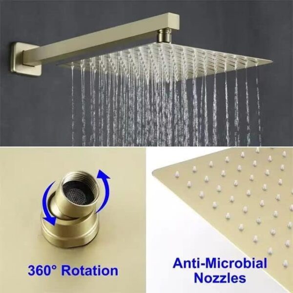 imiiHO 050 Wall shower 2 functions (2 functions)