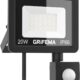 51gB086WwAL._AC_SL1500_.jpg GRIFEMA Projecteur LED Exterieur 20W, 2200LM, Detecteur de Mouvement Reglable, 6500K Blanc Froid, IP66 Etanche, Eclairage de Securit