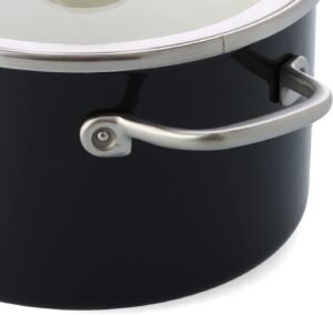 Faitout KitchenAid 20 cm (3,7 L) Noir Onyx - acier émaillé