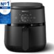 Philips Airfryer 2000 Series 4.2L - 1500W, RapidAir Technology, Digital Touch Screen, 13 Cooking Options, 9 Preset Functions, Up to