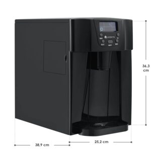 51jZQQ3YuS._SL1500_.jpg Machine à glaçons Juskys PIM200L 12 kg/j, réservoir 2 L