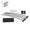 QLING Kit de montage universel pour ventilateur automobile - Accessoires de fixation pour la plupart des ventilateurs de radiateur (