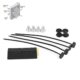 QLING Kit de montage universel pour ventilateur automobile - Accessoires de fixation pour la plupart des ventilateurs de radiateur (