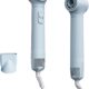 QL Mini Seche-cheveux Portable,Seche Cheveux de Voyage,3 Temperatures 2 Speeds,Concentrator Included,Compact Leger Hair Dryer pour