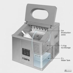 Machine à glaçons SARO EB 15