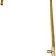 Golden Brass Shower Column Retro with Mixer Tap Set Stainless Steel Gold Shower System Mixer Shower Tap Thermostat Wall Mounted Show