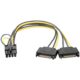 51qWoDb05ZL._SL1500_.jpg JD 2 Packs 2X SATA Power 15 Pin to 8 Pin PCI Express (PCIe) Graphics Video Power Card Adapter Cable, 20cm