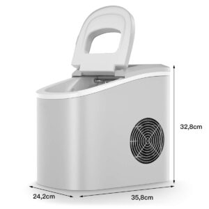 Machine à glaçons GOPLUS 12 kg/24 h, réservoir 2,2 L