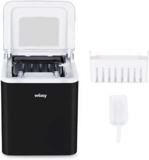 51qm-CLcQTL._AC_SL1500_.jpg Machine à glaçons KW12 12 kg/24h, prête en 6 min