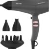 Taurus - Seche-cheveux Fashion 2600 Ionic 2600W Moteur AC 6 reglages vitessetemperature Ionic Care Air froid Concentrateu
