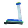 YC CY PCI-E Express 1 x to 16 x Extension Flex Extension Cable Converter Adapter Riser Card 20 cm