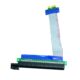 PCI-E riser 1x vers 16x câble flex 20 cm YC CY adaptateur
