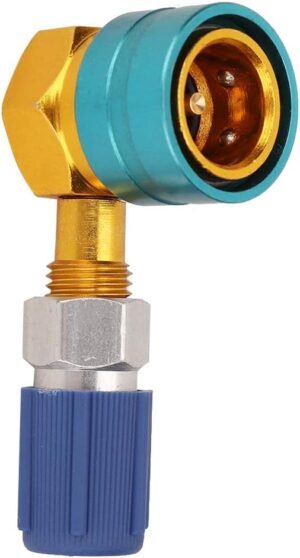 Adaptateur rapide Qiilu R1234YF vers R134A aluminium